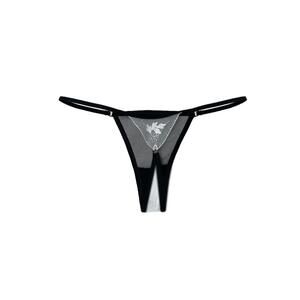 NEW TITOV women's one of a kind thong in black